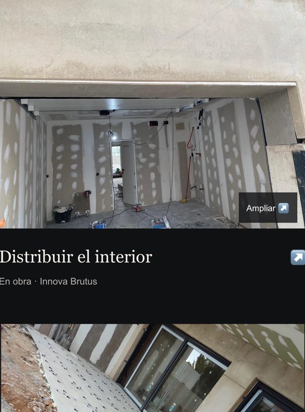 Distribuir el interior